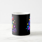 Mug Rainbow Rhapsody : Happy Rainbow Coloured Design" (Centre)