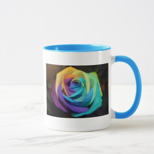 Mug Rainbow Rose Blossoms Park Party Douche Love Art (Droite)