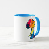 Mug Rainbow Snoopy (Devant droit)