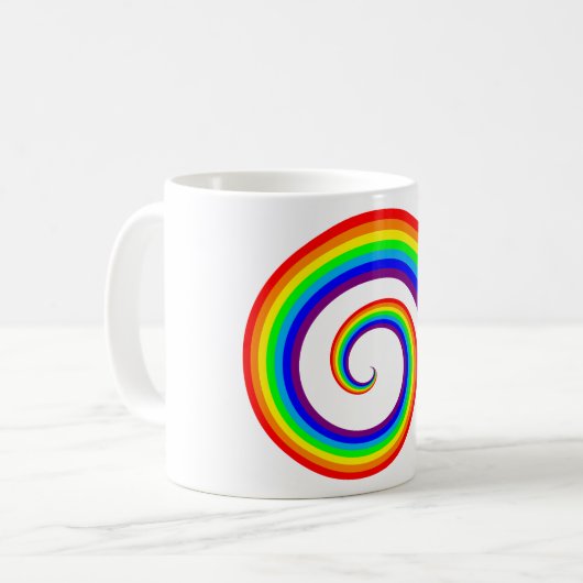 Mug Rainbow Spiral (Devant gauche)