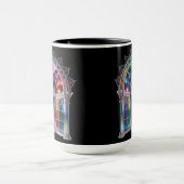 Mug Rainbow Stained Glass Arch — Gothic Cathedral Wind (Centre)