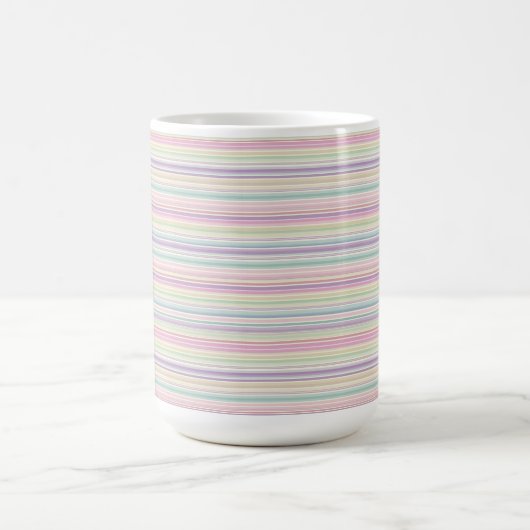 Mug rainbow stripe background (Centre)