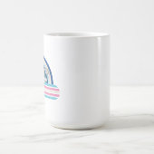 Mug Rainbow Teaching est un travail de coeur (Centre)