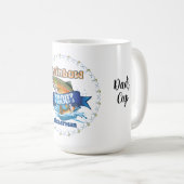 Mug Rainbow Trout Fishing Personalized Illustration (Devant droit)