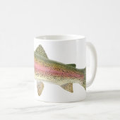 Mug Rainbow Trout Fly (Devant droit)
