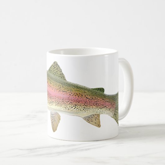 Mug Rainbow Trout Fly (Devant droit)