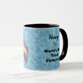 Mug Rainbow Trout Fly (Devant droit)