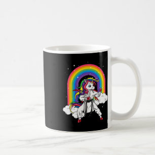 Mug Rainbow Unicorn Karate Taekwondo Mixed martial art