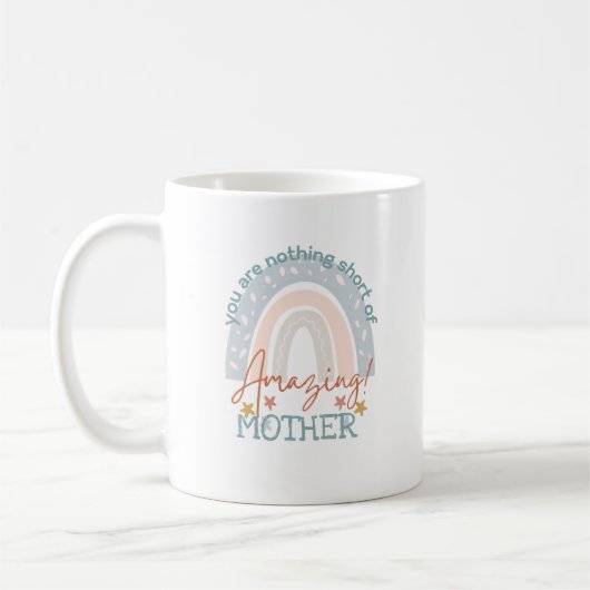 Mug RAINBOW Vous êtes Extraordinaire MÈRE MÈRE GRANDMA (Gauche)