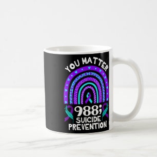 Mug Rainbow You Problem 988 Suicide Prevention Award