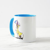 Mug Raincoat italien Greyhound (Devant gauche)