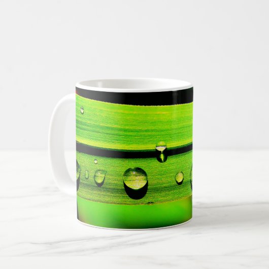 Mug Raindrops on Grass (Devant gauche)