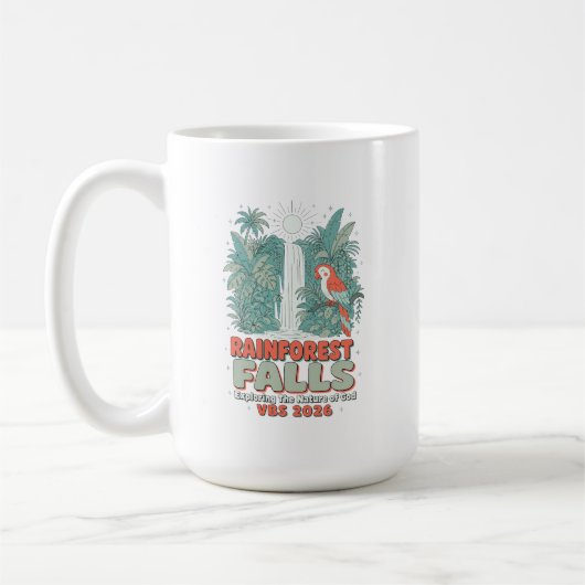 Mug Rainforest Falls VBS 2026 Explorer la nature de  (Gauche)