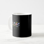 Mug Raising A Wildflower Mom Matching Botanical  (Devant gauche)