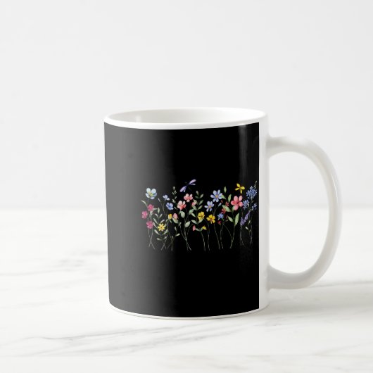 Mug Raising A Wildflower Mom Matching Botanical _1  (Droite)