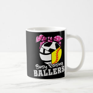 Mug Raising Ballers - Drôle de football de balle molle