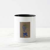 Mug Raisins de broderie à la main (Centre)