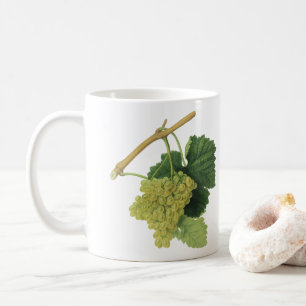 Mug Raisins de vin blanc sur la vigne, fruits alimenta