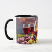 Mug Raisins de vin Feuille jolie (Gauche)