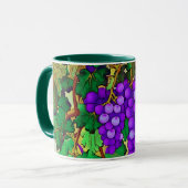 Mug Raisins pourpres sur la vigne (Devant gauche)