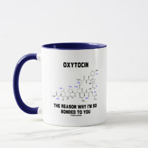 Mug Raison d'oxytocine je suis ainsi métallisé sur