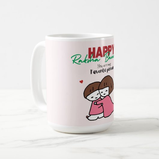 Mug Raksha Bandhan (Devant gauche)