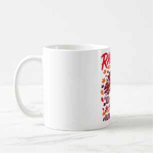 Mug Raleigh Caroline du Nord Oak City Feuilles d'autom