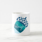 Mug Raleigh sarcelle vert bleu gland (Centre)