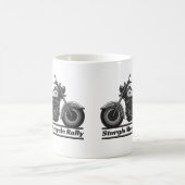 Mug Rallye Moto Sturgis Vélo Noir Et Blanc (Centre)