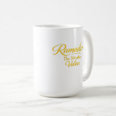 Mug Ramadan des Valeurs (Devant droit)