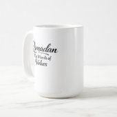 Mug Ramadan des Valeurs (Devant gauche)