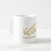 Mug Ramadan Kareem arabe islamique (Devant gauche)