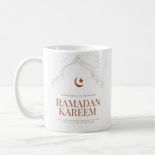 Mug Ramadan Kareem Art de l'arche islamique