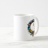 Mug Ramadan Moon de style Pollock (Devant droit)