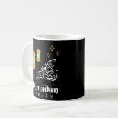 Mug Ramadan Moubarak, Cool islamique de jeûne pour (Devant gauche)