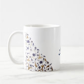 Mug Ramadan Moubark en or et bleu (Gauche)