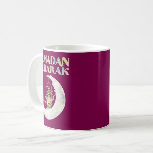 Mug Ramadan Mubarak (Devant gauche)