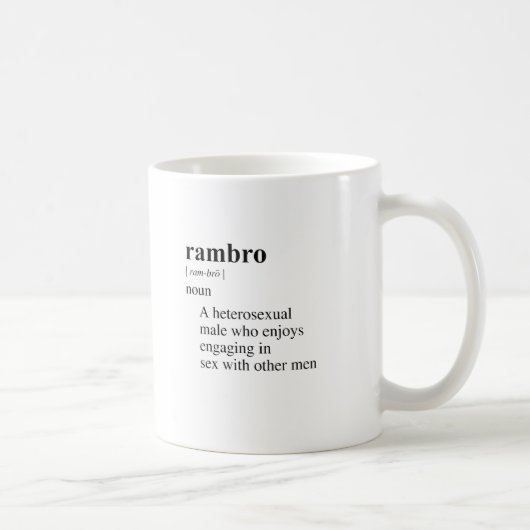 MUG RAMBRO (Droite)