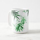 Mug Rameau de bambou vert (Devant gauche)
