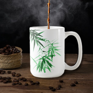 Mug Rameau de bambou vert