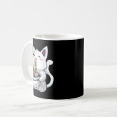Mug Ramen Cat Kawaii Anime Otaku T-Shirt (Devant gauche)