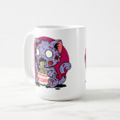 Mug Ramen Cat Zombie (Devant gauche)