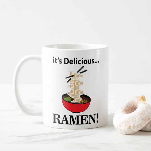 Mug Ramen C'est Délicieux Nouille (Avec donut)
