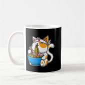 Mug Ramen Cute Chat Kawaii Anime Nourriture Japonaise  (Gauche)