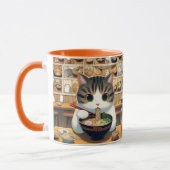 Mug Ramen mangeant de chat Munchkin (Gauche)