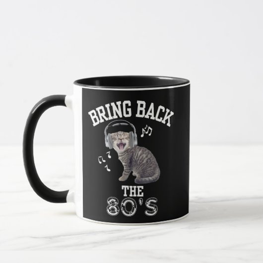 Mug Ramenez le chat Kitty des années 80 (Gauche)