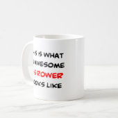 Mug rameur de gig, génial (Devant gauche)