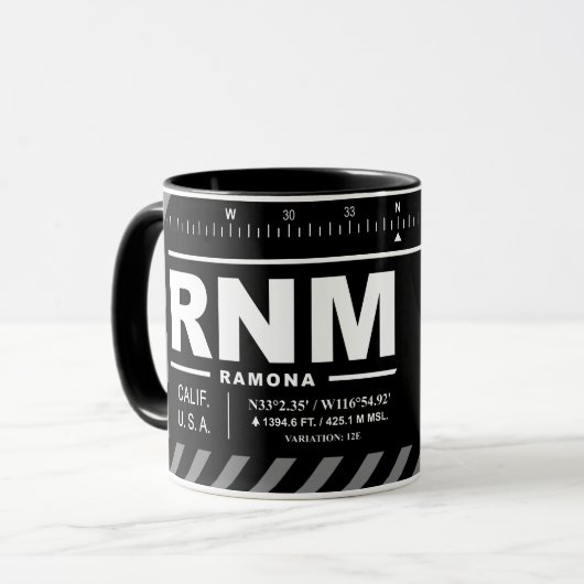 Mug Ramona Airport RNM (Devant gauche)