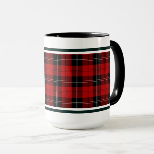 Mug Ramsay Clan Tartan (Devant droit)