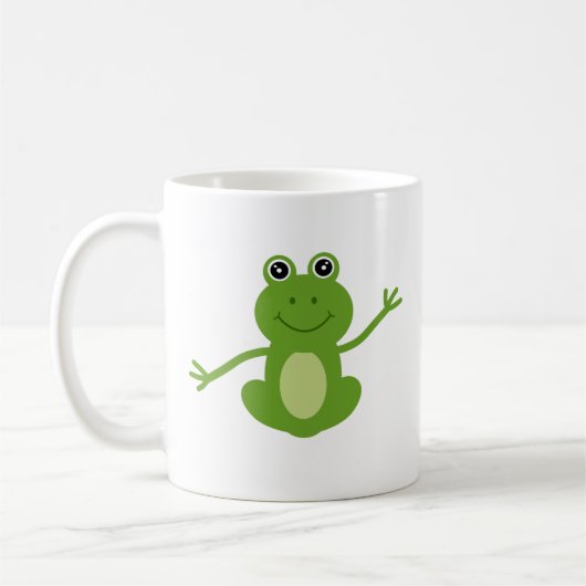 Mug Rana feliz bailando (Gauche)